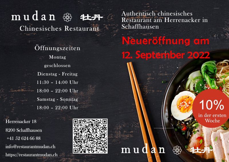 restaurantmudan flyer design