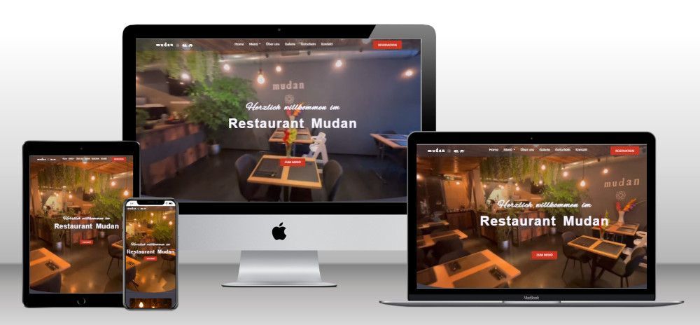 restaurantmudan Web Design