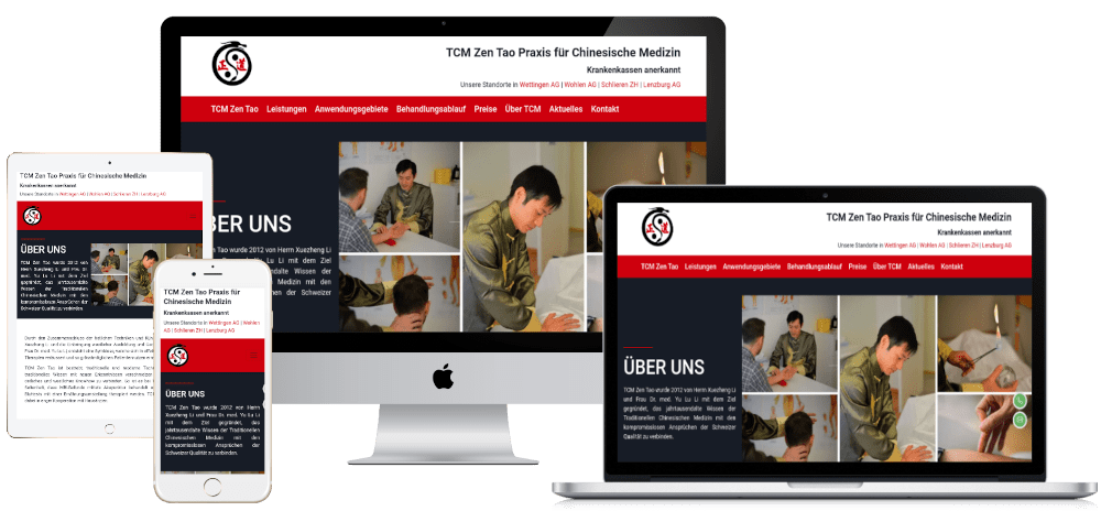 tcm zen tao web design